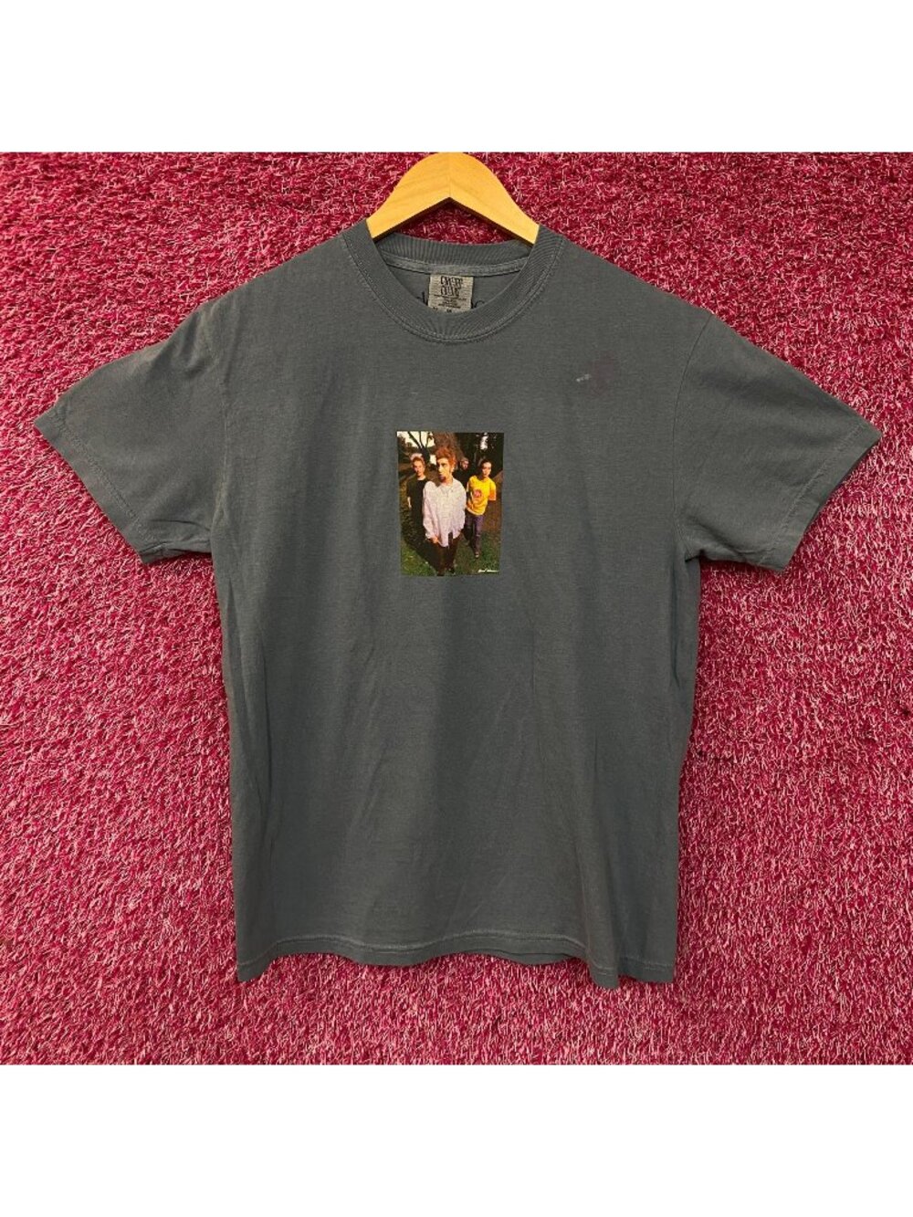 Deftones Around The Fur Tour Retro Group Photo T-Shirt Medium
